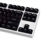 WOB Brief Black Japanese 104+32 Full PBT Dye Sublimation Keycaps Set for Cherry MX Mechanical Gaming Keyboard 64/75/87/98